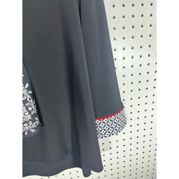 Joseph Ribkoff geometrical print blazer jacket size 4 - Picture 5 of 6